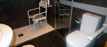 bathroom fully adapted